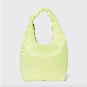 New Zip Closure Knotted Bag